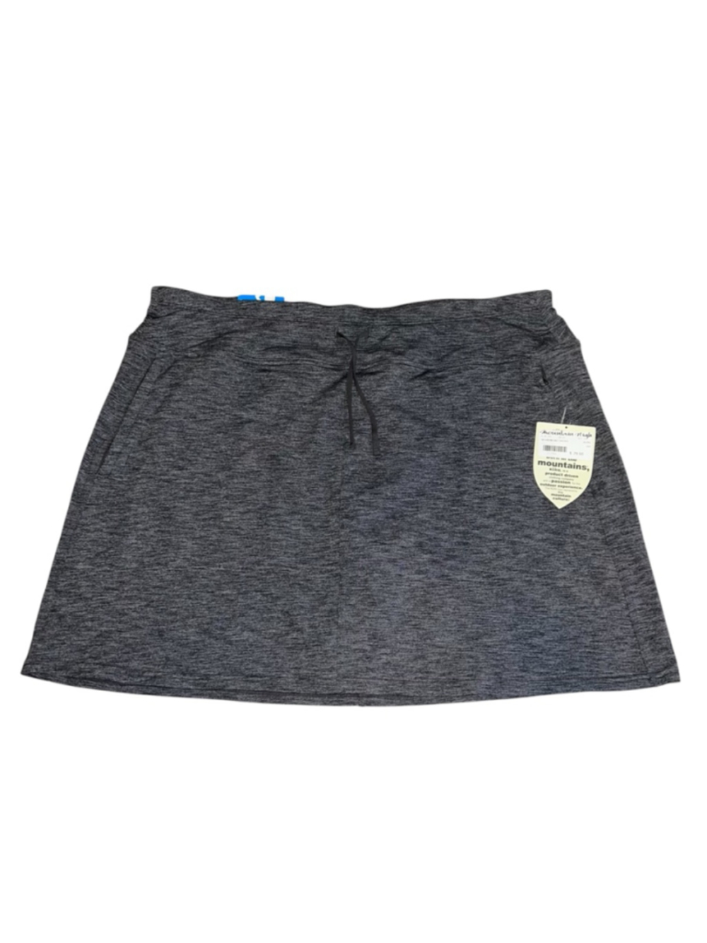 NEW Kuhl Gray Skort XL Pockets Drawstring